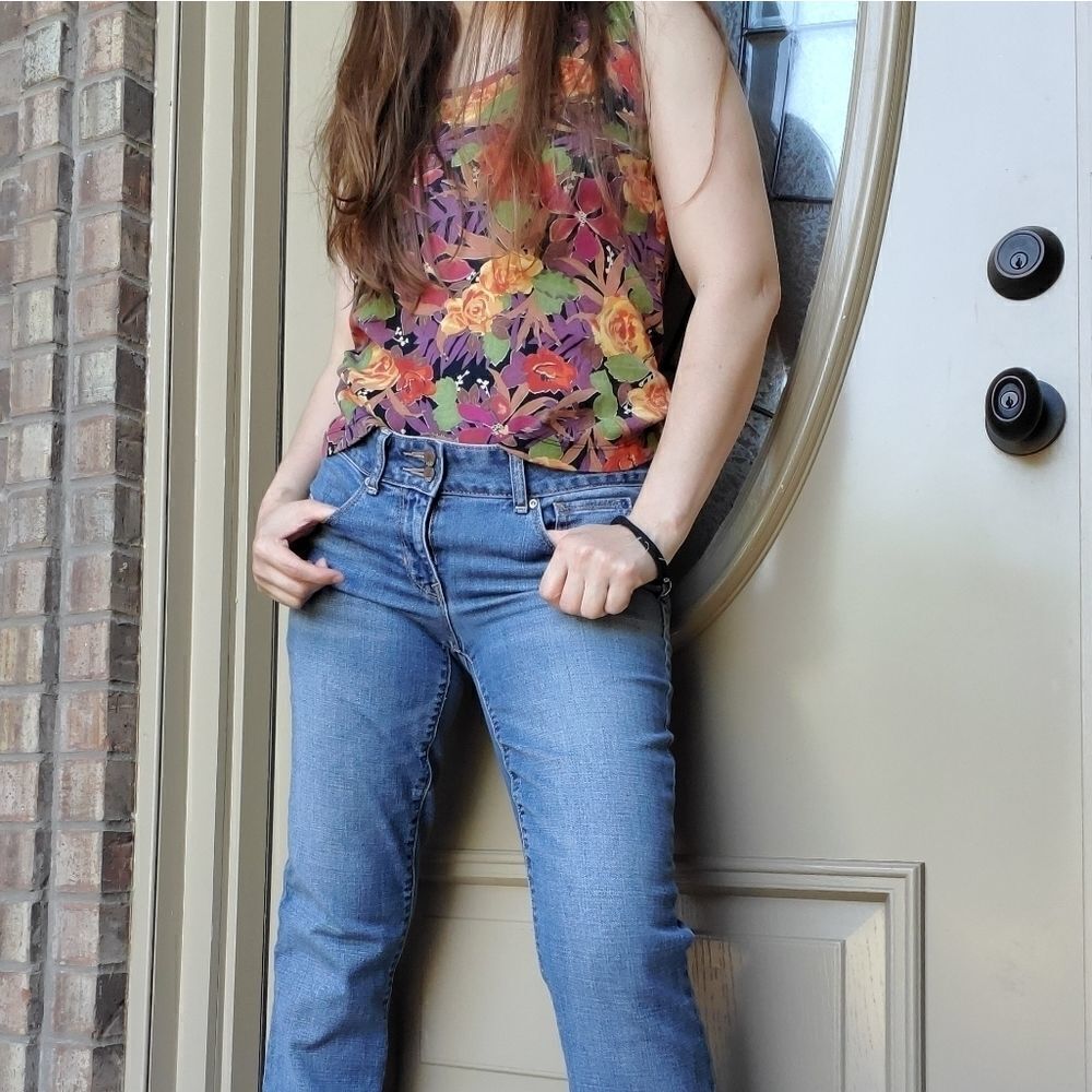 Vintage Chico's Design floral top